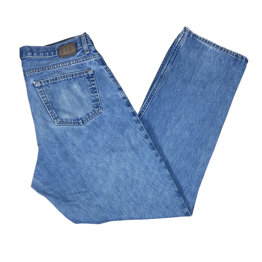 Vintage Gap Baggy Fit Jeans Mens 35x34 Blue Denim Medium Wash Relaxed